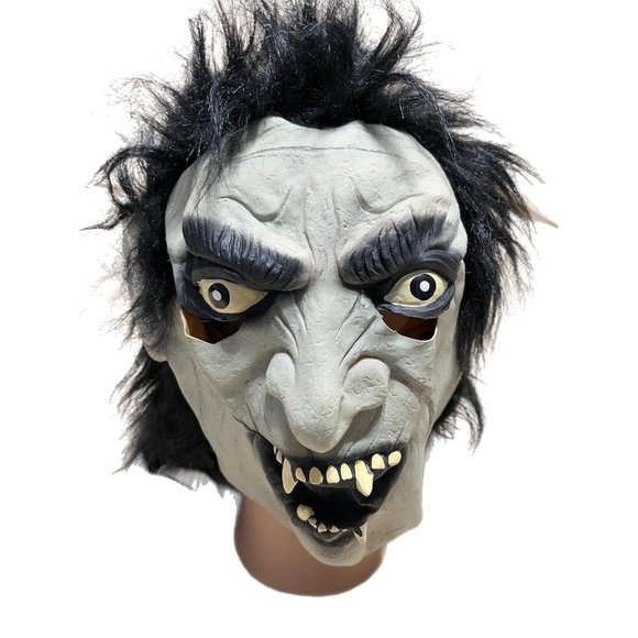Vintage 2002 The Paper Magic Group Latex Mask Halloween Scary - Picture 1 of 7